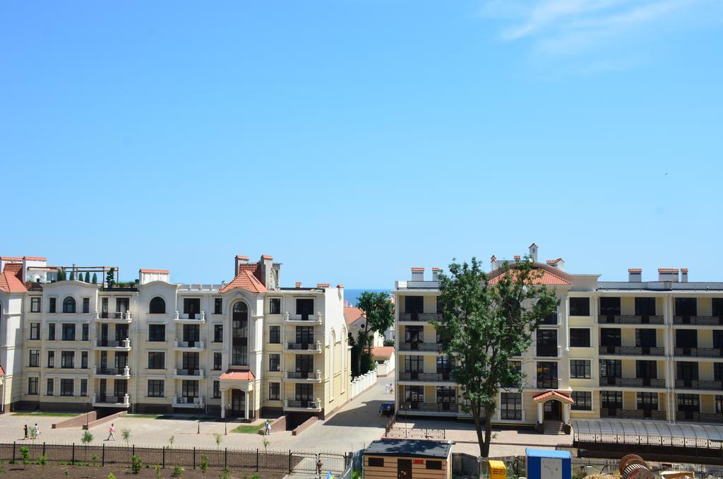 Аркадия Студия С Балконом Частичный Вид Моря Первая Линия От Моря Oldenburg Bagian luar foto